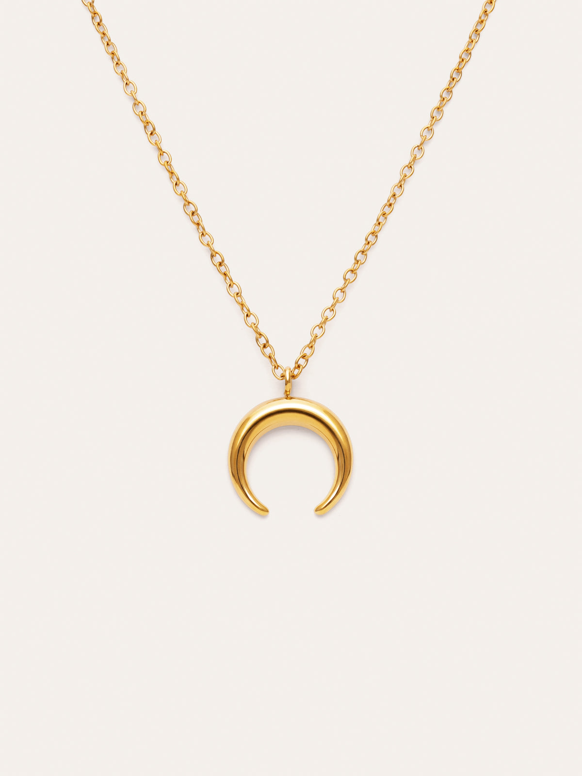 Colar Moonset Aço Banhado a Ouro