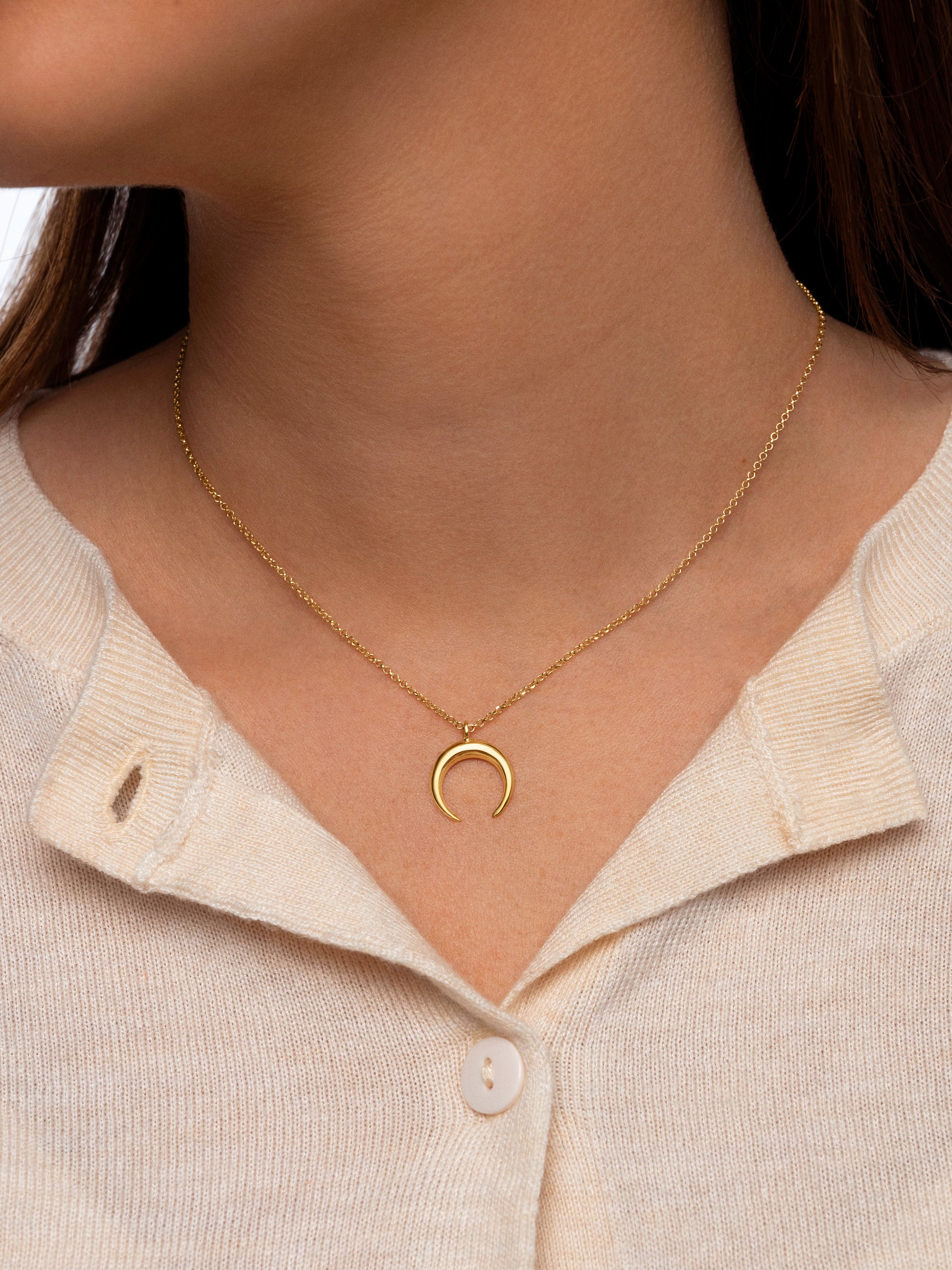 Moonset Gold Necklace