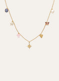 Multicharms Fairy Tale Gold Necklace