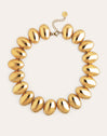 Collier Oceya Acier Plaqué Or