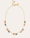 Collar Palmar Colors Acero Baño Oro