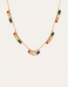 Collar Palmar Colors Acero Baño Oro
