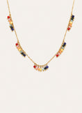 Collar Palmar Colors Acero Baño Oro