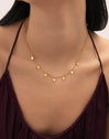 Collier Passion Acier Plaqué Or
