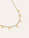 Collier Passion Acier Plaqué Or