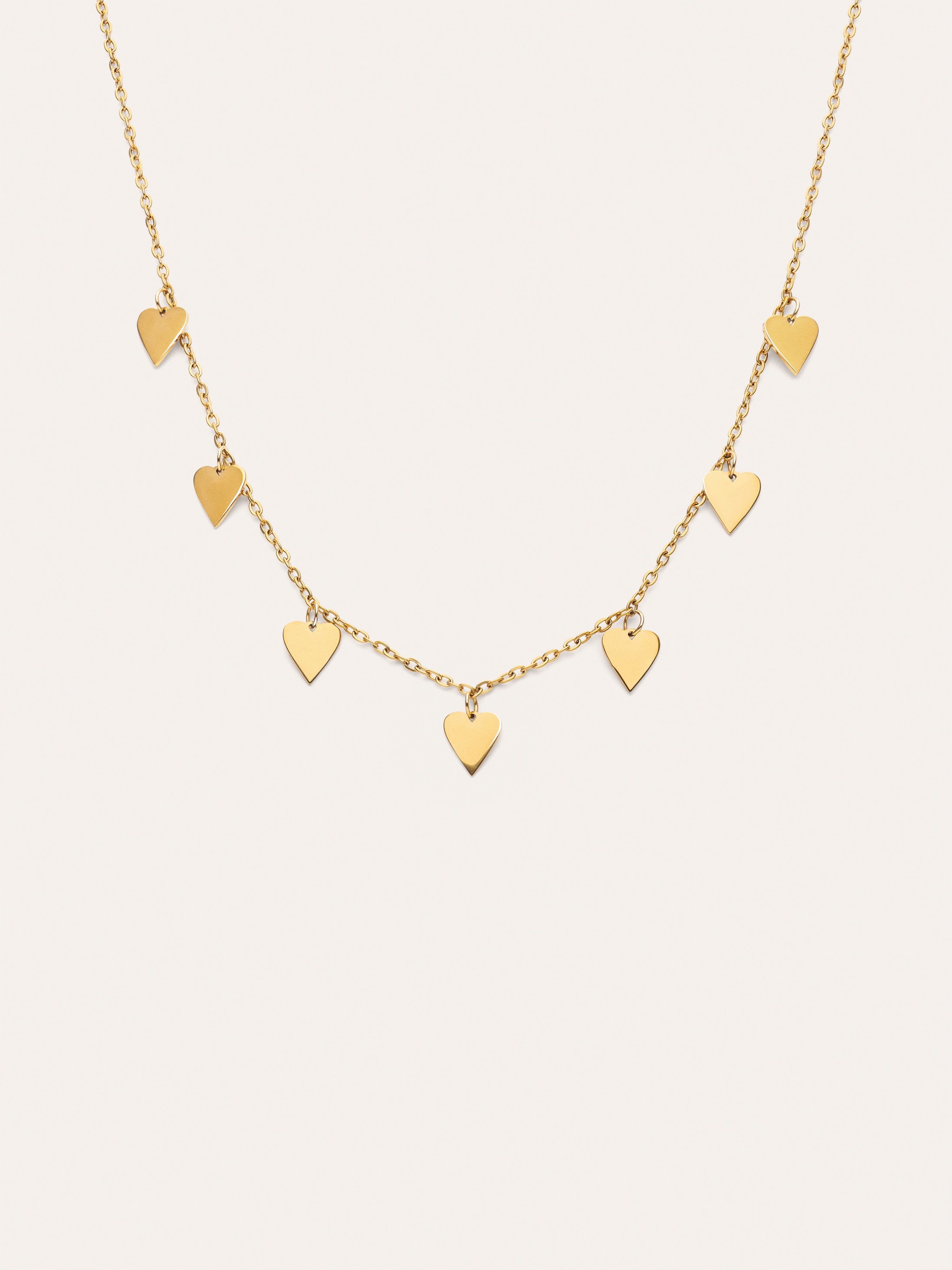 Collier Passion Acier Plaqué Or