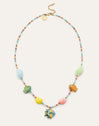 Collar Reef Acero Baño Oro