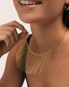 Regina Stainless Steel Gold Necklace