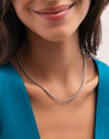 Collier Rosario Acier - puesto en modelo