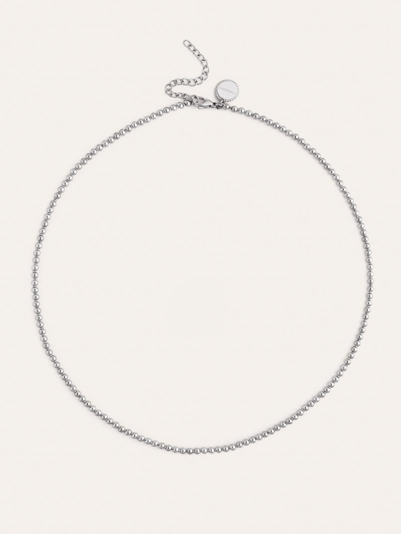 Collier Rosario Acier