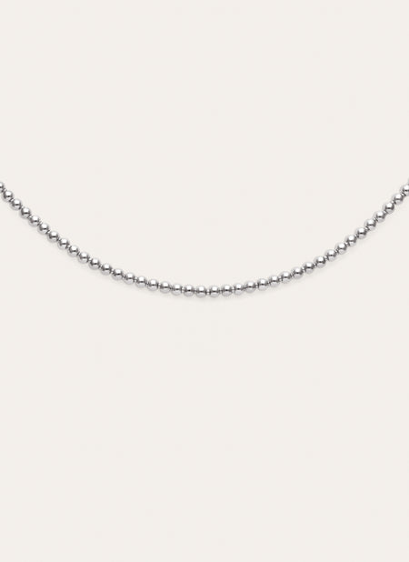 Collier Rosario Acier