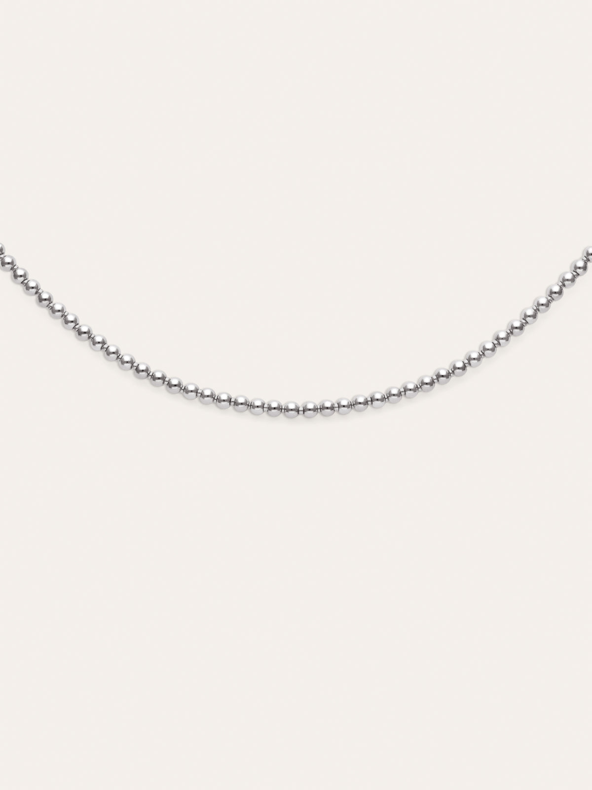 Collier Rosario Acier