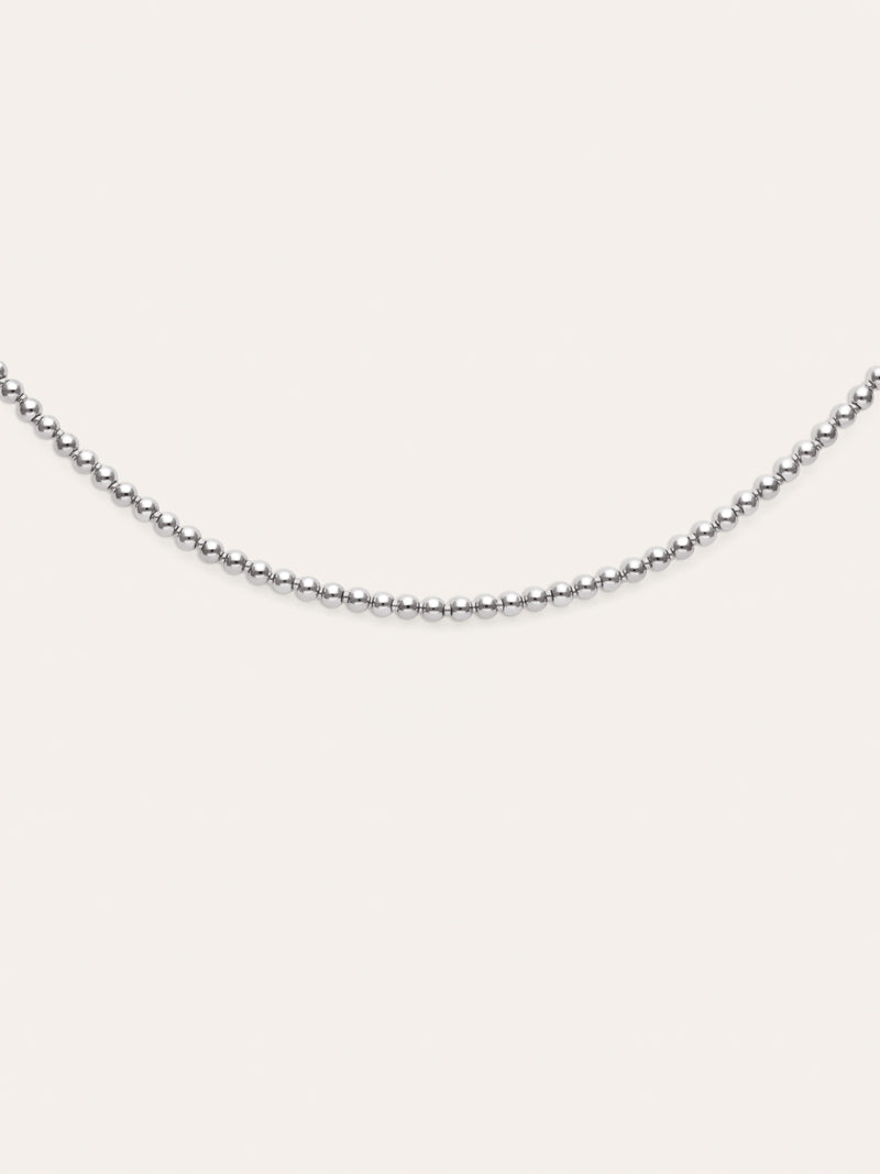 Collier Rosario Acier