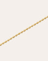 Collier Serpentine Acier Plaqué Or