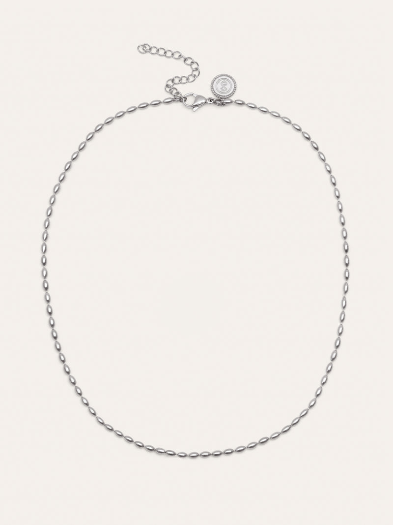 Serpentine Edelstahl Halskette 