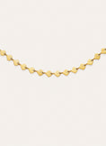 Shells Kette, Edelstahl vergoldet