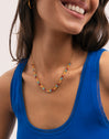 Collier Shamira Full Stones Acier Plaqué Or