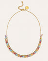 Collier Shamira Full Stones Acier Plaqué Or
