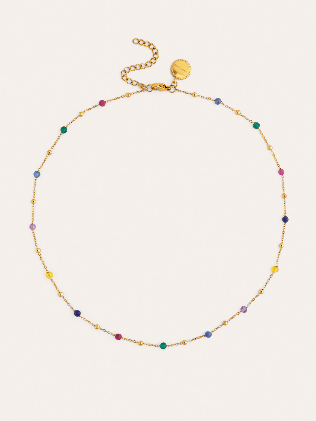 Sophie Colors Steel Necklace Gold Plated - vista 4