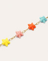 Starfish Chic Color Necklace Steel Gold Plated