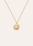 Collar Sun Light Acero Baño Oro