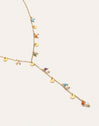 Halskette Y Shamira aus Stahl mit 18kt Goldbeschichtung