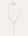 Halskette Y Shamira aus Stahl mit 18kt Goldbeschichtung