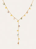 Halskette Y Shamira aus Stahl mit 18kt Goldbeschichtung