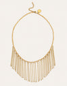 Collar Zafira Champagne Acero Baño Oro