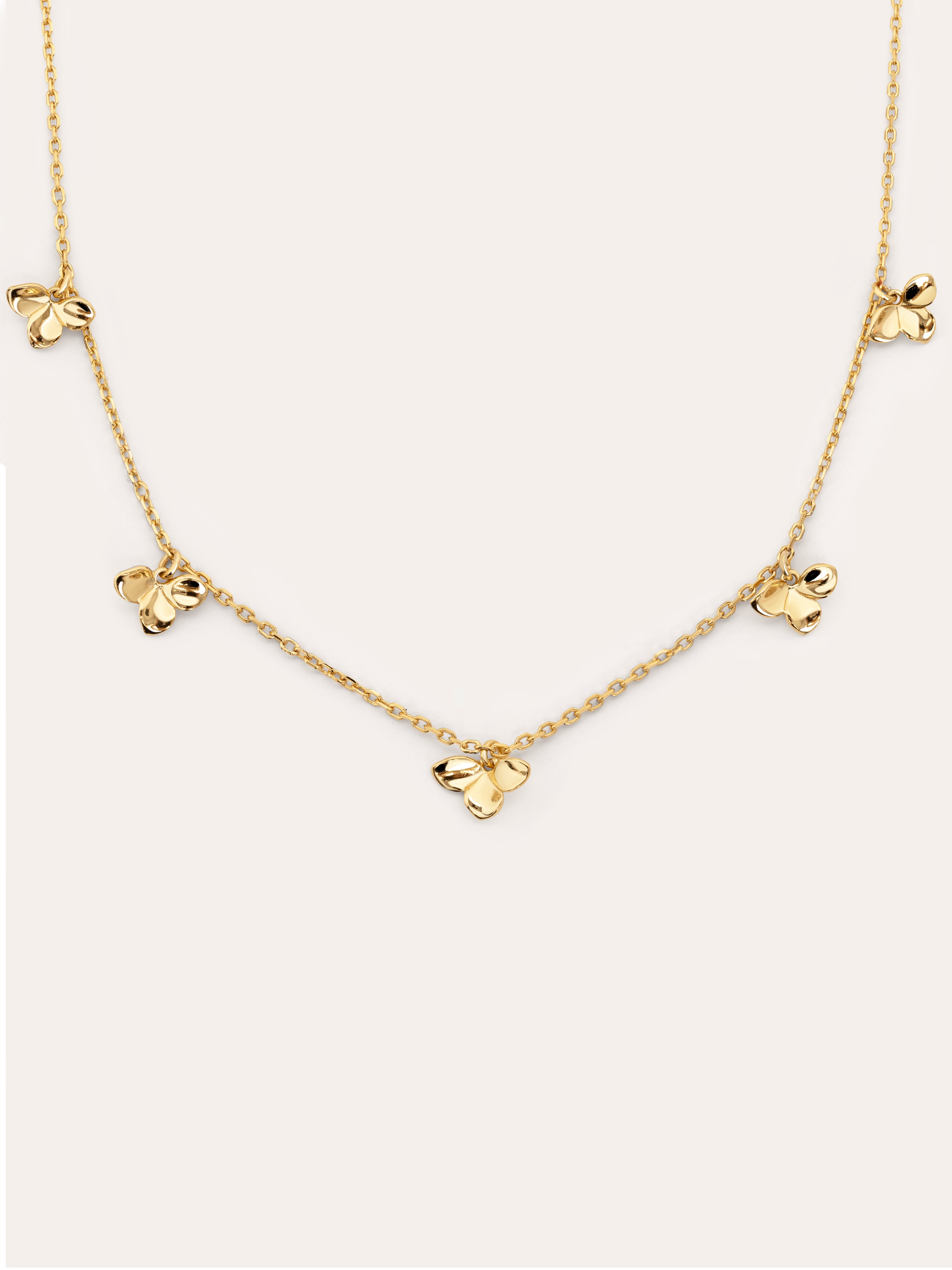 Zinnia Gold Necklace