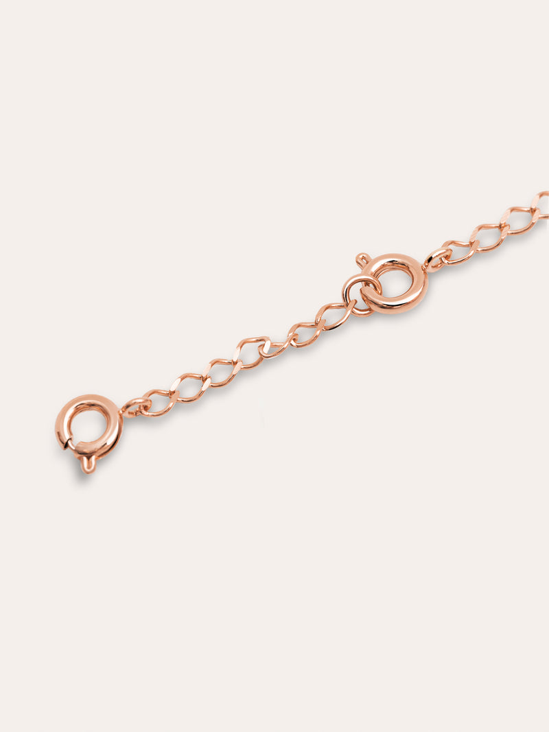 Verlängerungen aus Stahl mit Roségold-Beschichtung