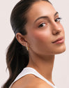 Aby Sparks Gold-Plated Hoop Earrings - vista 4