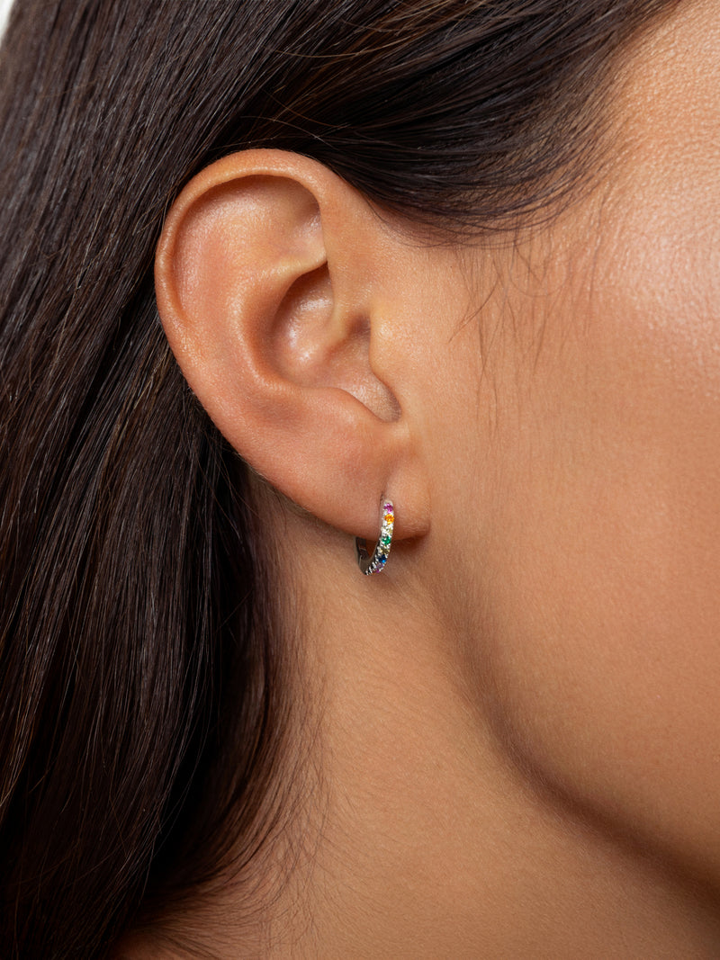 Boucles d'oreilles Créoles Couleurs