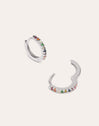 Boucles d'oreilles Créoles Couleurs