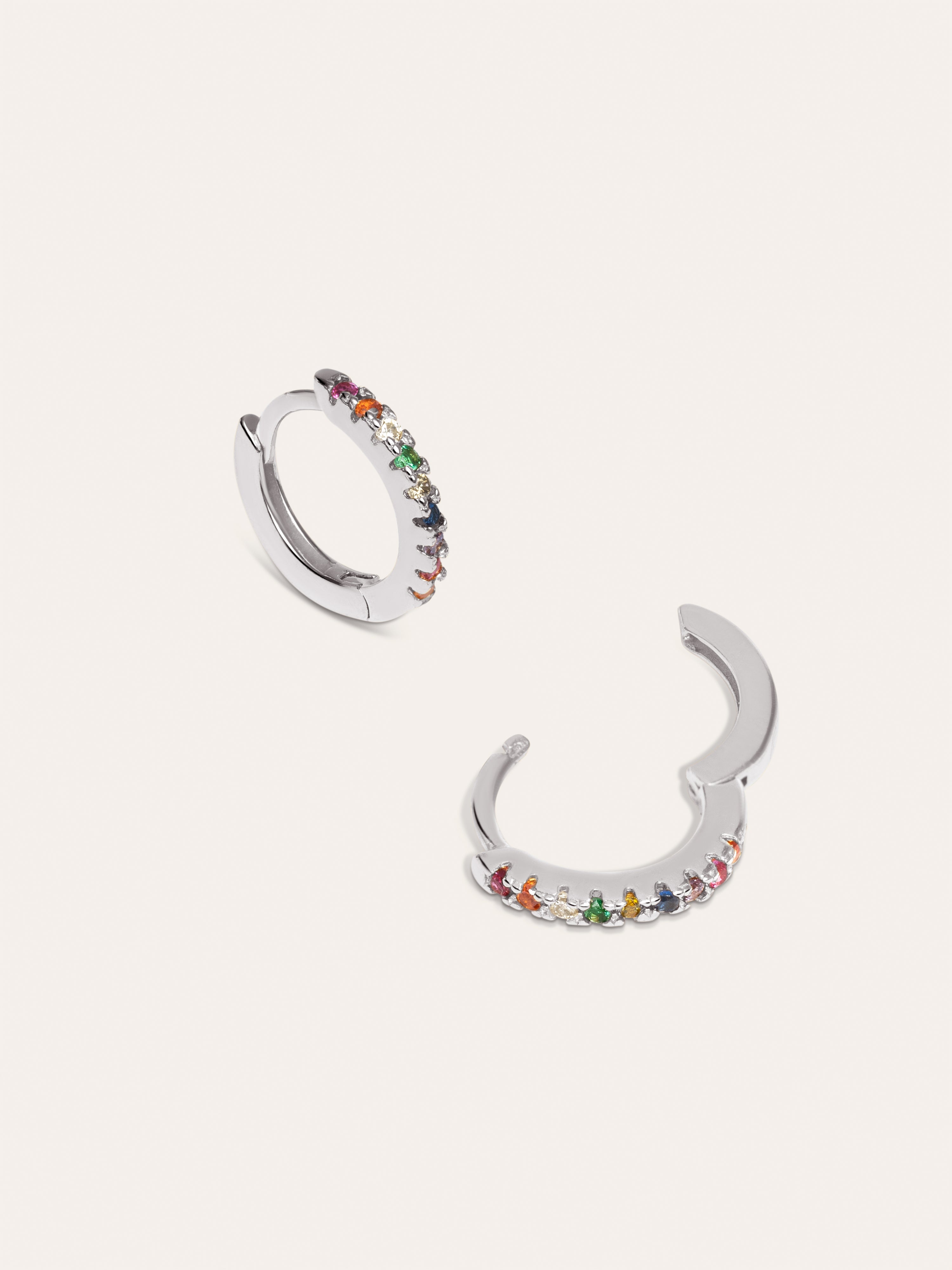 Boucles d'oreilles Créoles Couleurs