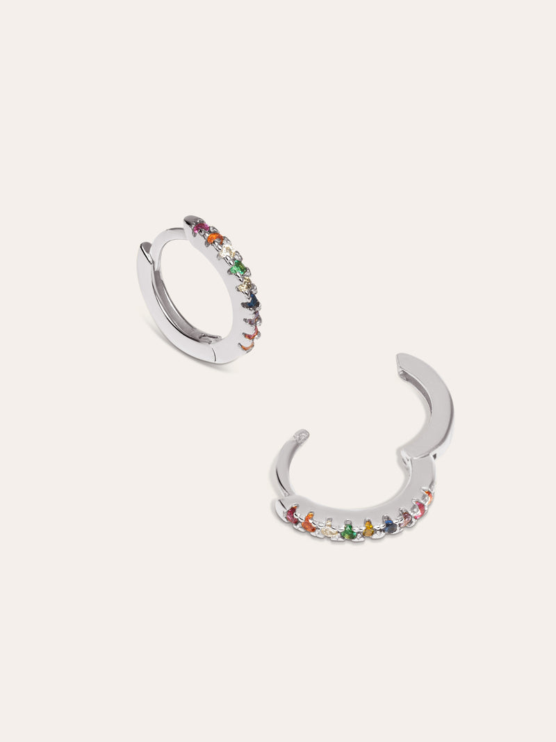 Boucles d'oreilles Créoles Couleurs