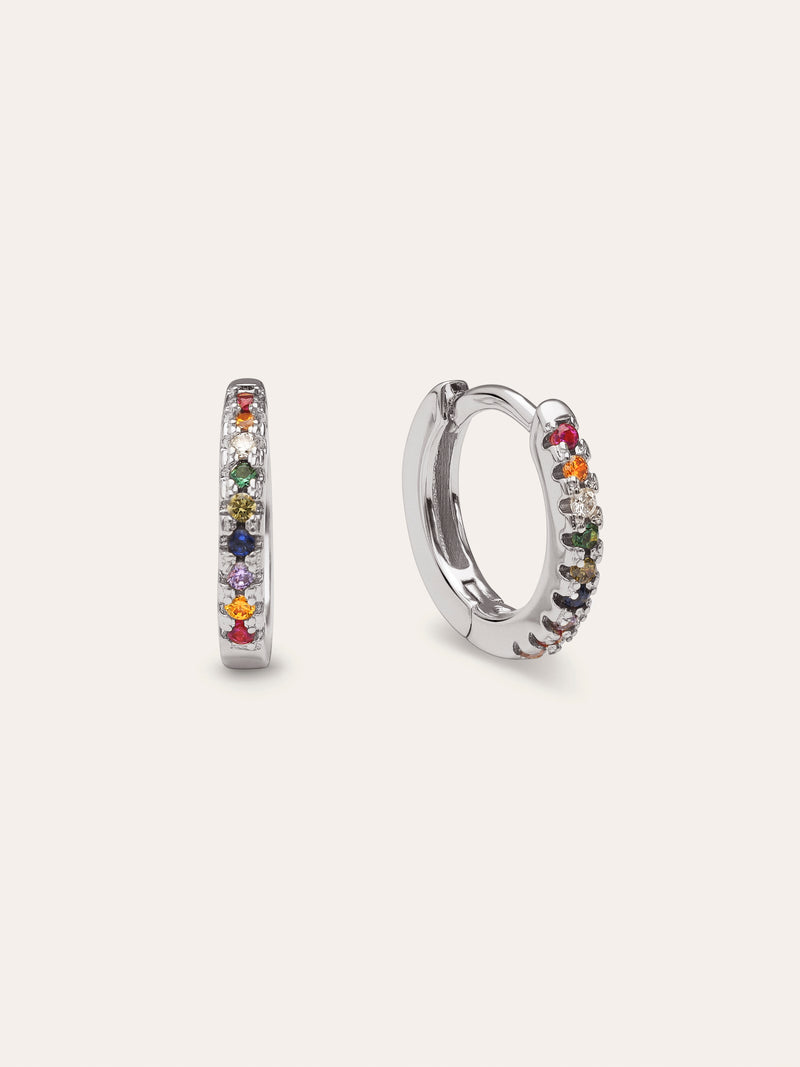 Boucles d'oreilles Créoles Couleurs