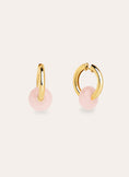 Carmen True Rose Gold Hoop Earrings