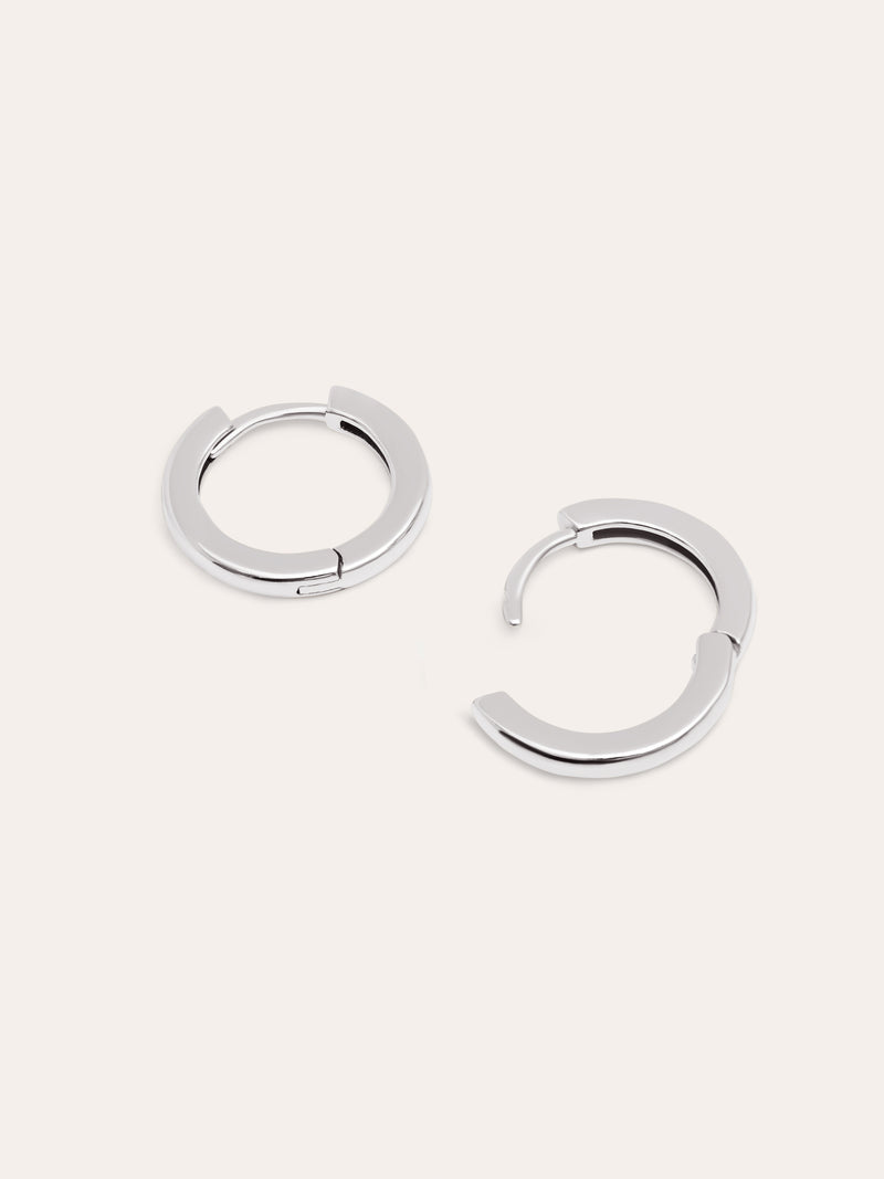 10mm Creolen Silber