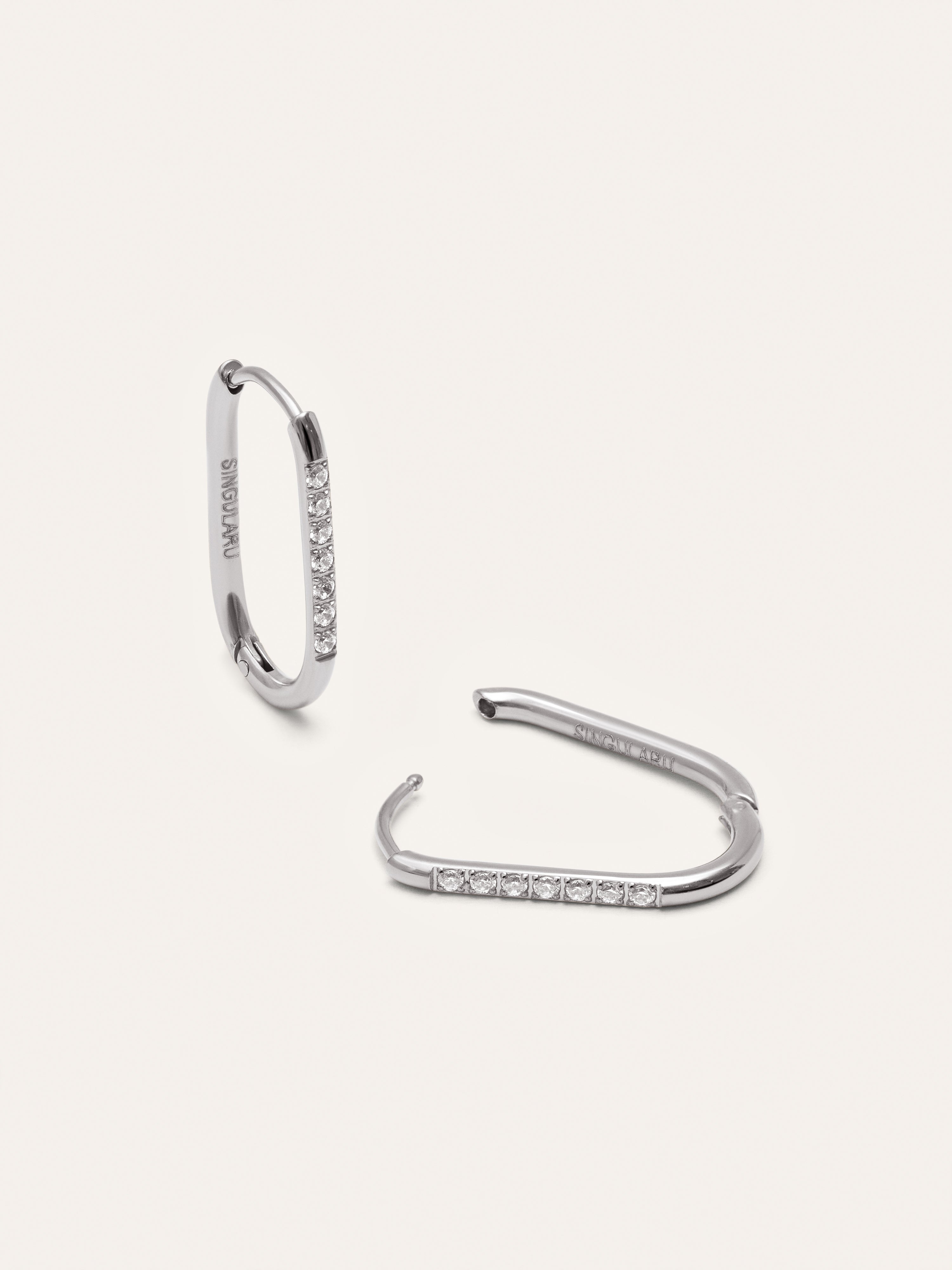 Pendientes Aro Bibi Acero