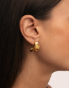 Pendientes Aro Little Lucy Acero Baño Oro