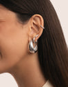 Boucle d'oreille seule Pebbles S Acier
