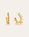 Pendientes Aro Sun Baño Oro