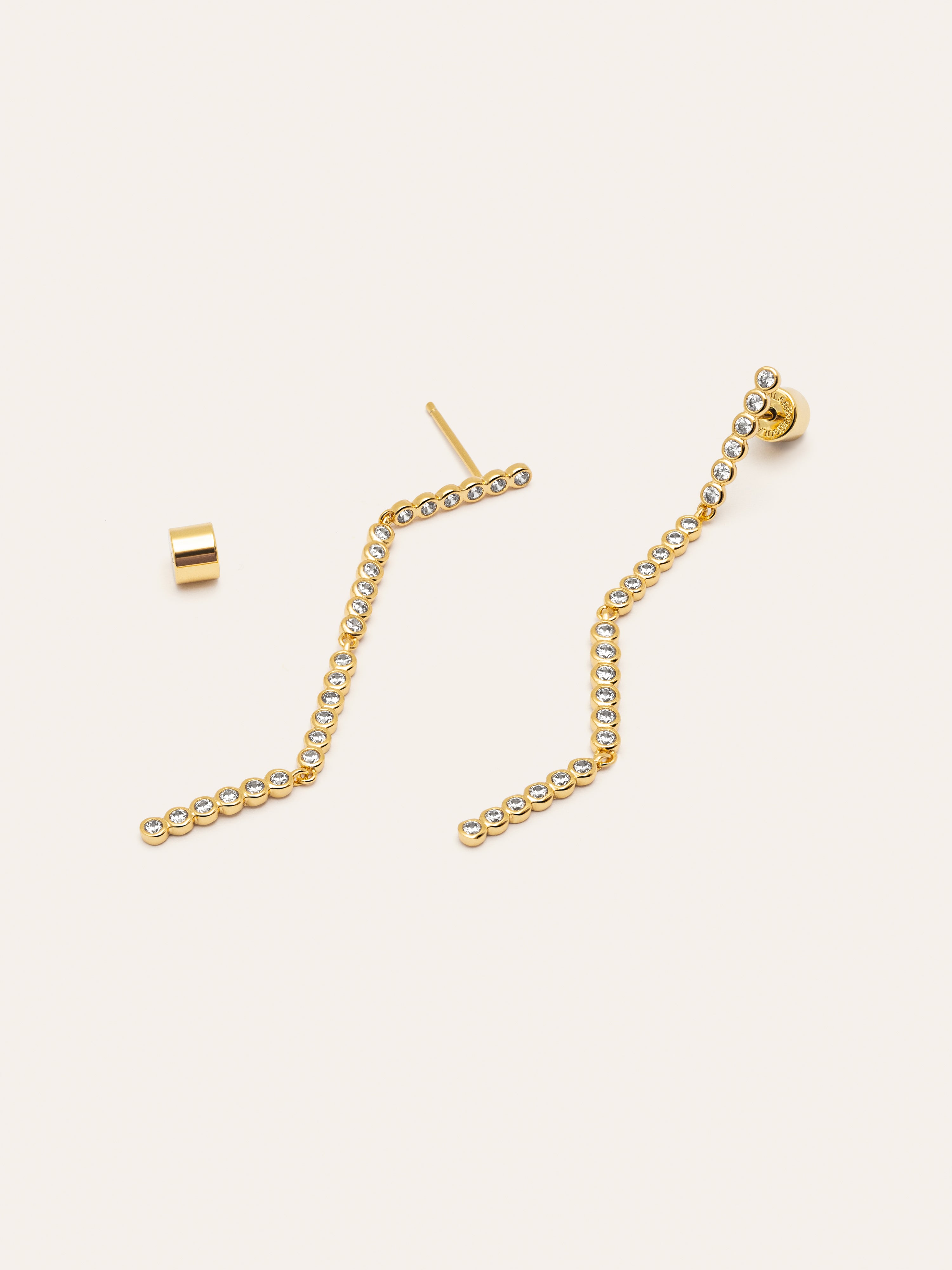 Pendientes Aurora Baño Oro