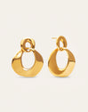 Pendientes Azores Sister Acero Baño Oro