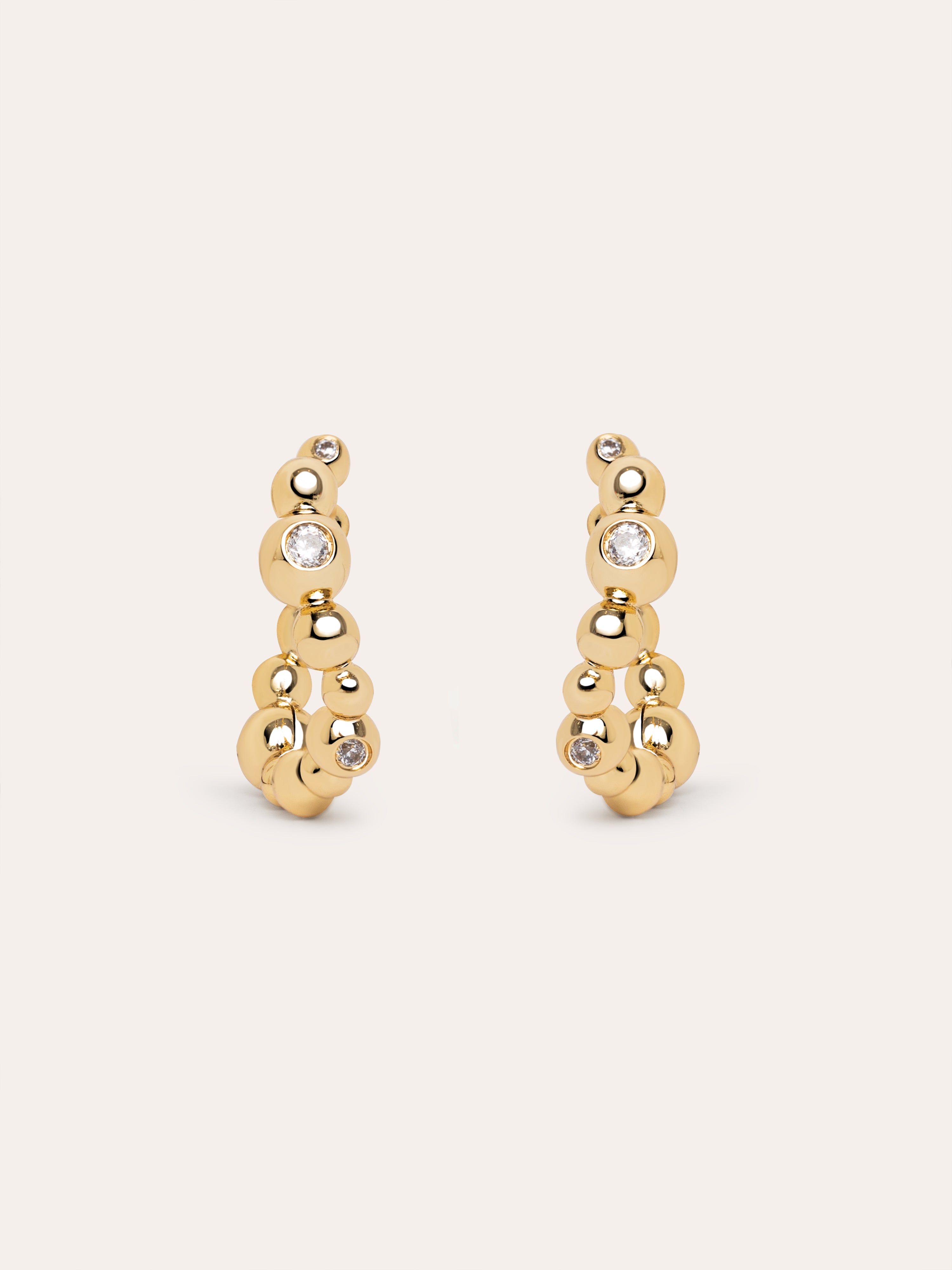 Aro Cava Gold Earrings