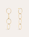 Pendientes Circles & Circles Acero Baño Oro