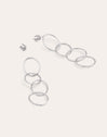 Boucles d'oreilles Cercles & Cercles Acier