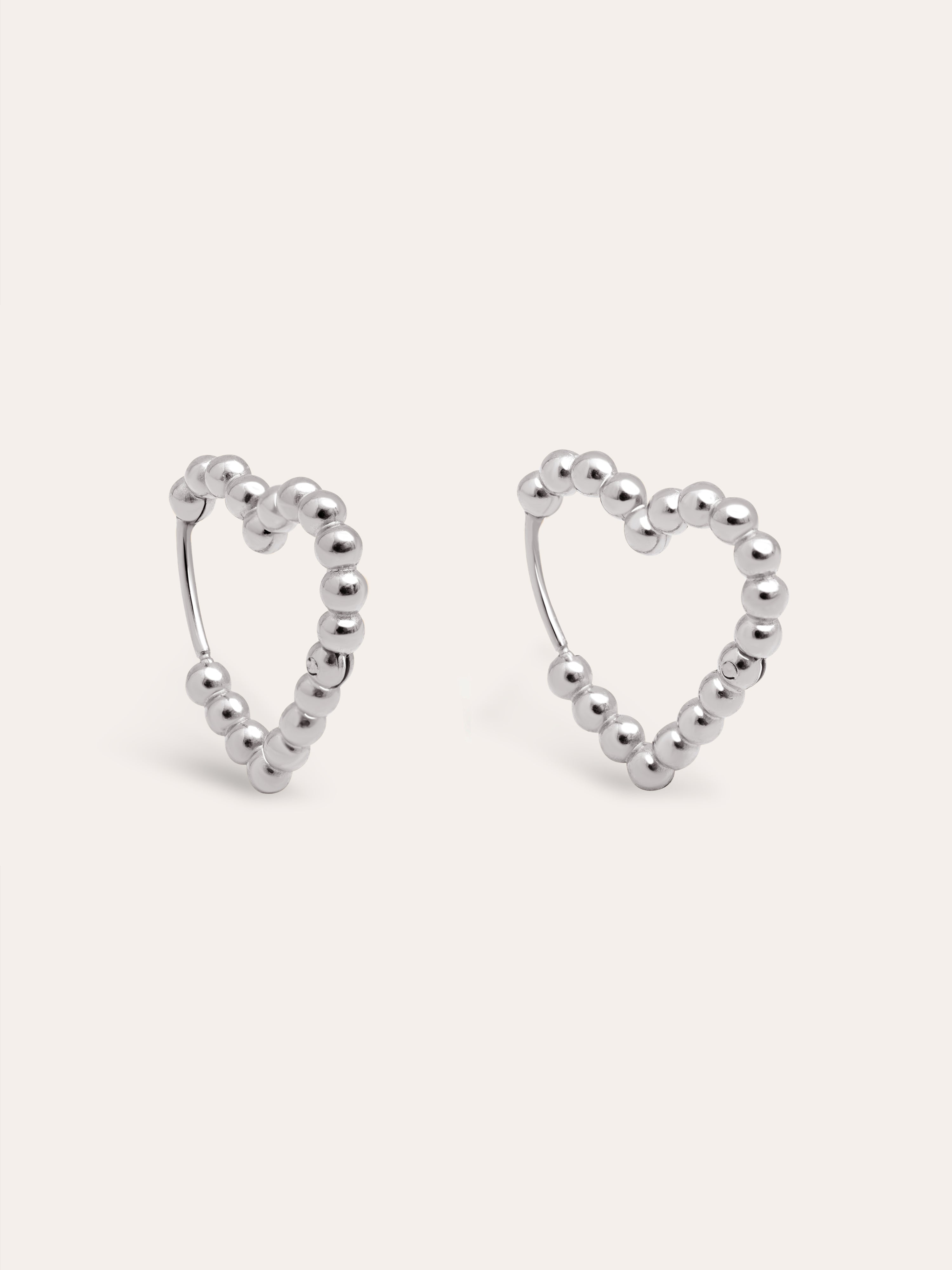 Heart Stainless Steel Earrings