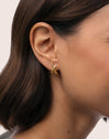 Pendientes Emma Acero Baño Oro